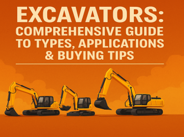Excavators: Comprehensive Guide to Types, Applications & Buying Tips